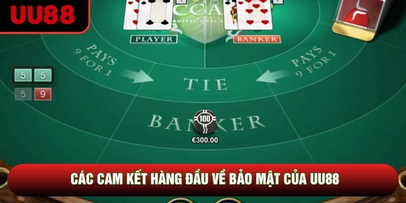 Các cam kết hàng đầu về bảo mật của UU88 Các cam kết hàng đầu về bảo mật của UU88