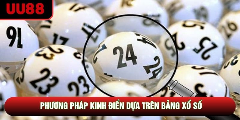 Phương pháp kinh điển dựa trên bảng xổ số